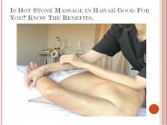 Hot Stone Massage in Hawaii