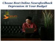 Choose Best Online Neurofeedback Depression At Your Budget