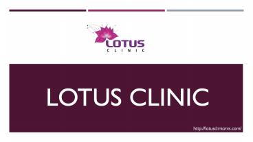 Laparoscopic Surgery Clinic - Lotus Clinic