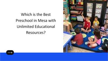 Best Preschool in Meas
