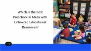 Best Pre-school in Mesa