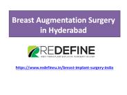 Breast Augmentation Surgery in Hyderabad