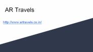AR Travels | Bus Booking | Reasonable Bus Tickets