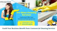 Benefits of Commercial Cleaning Services