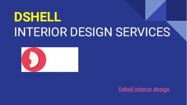 interior design services