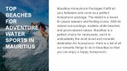 TOP BEACHES FOR ADVENTURE WATER SPORTS IN MAURITIUS