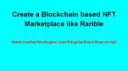 Build NFT marketplace like Rarible