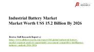 Industrial Battery Market