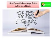 Spanish Language Teacher in Bremen North
