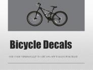 Custom Bicycle Decals - Personalized Decals For Bikes