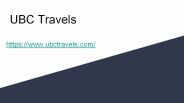 UBC Travels | Bus Booking | Reasonable Bus Tickets