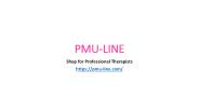 PMU-LINE - Shop for Professional Therapists