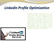Linkedin Profile Optimization (1)