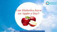 Amazing Health Benefits of Apple for Diabetes