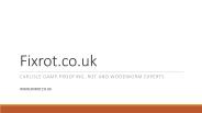 Carlisle Damp Proofing, Rot And Woodworm Experts