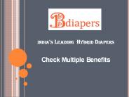 Bdiapers - India's Leading Hybrid Diapers