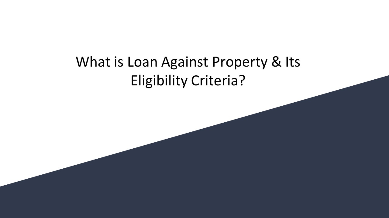 Loan Against Property