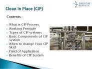 Clean in Place System - Barnum Mechanical