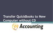 Install quickbooks on new computer without disk