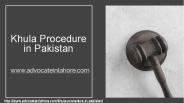 Let Know Khula Pakistan Family Law With Qualified Lawyer