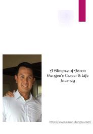A Glimpse of Aaron Dungca’s Career & Life Journey