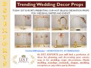 Trending Wedding Decor Themes and Props