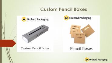 Custom Printed Pencil Boxes at Wholesale Rates