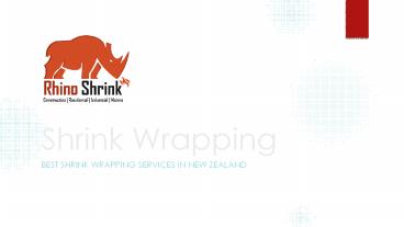 Know All About Shrink Wrapping