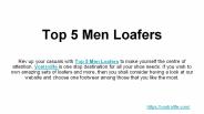 Top 5 Men Loafer | Best Loafer Shoes For Men | Vostrolife