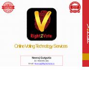 Right2Vote | Online Voting & E-Voting App