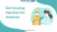 Get Kenalog Injection for Hayfever