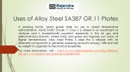 Uses of Alloy Steel SA387 GR.11 Plates