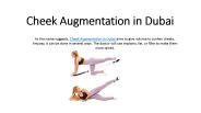 cheek Augmentation in Dubai