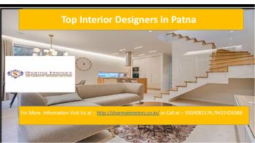 Top Interior Designers in Patna