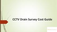 CCTV Drain Survey Cost Guide