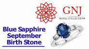 Blue Sapphire September Birth stone