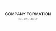 company formation (1)