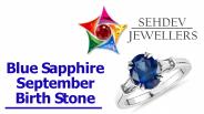 Bluesapphire September Birthstone