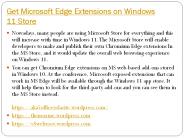 Get Microsoft Edge Extensions on Windows 11 Store