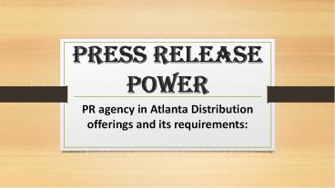 TOP PR AGENCY IN ATLANTA