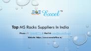 Top MS Racks Suppliers In India