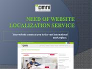 Need of Website Localization service