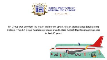 Aircraft Maintenance Engineering College | Top AME College in India ...