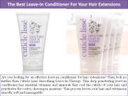 The Best Leave-In Conditioner For Your Hair Extensions