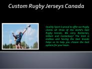 Custom Rugby Jerseys Canada