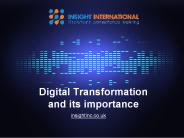 Digital Transformation and its importance
