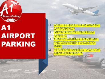What Should You Know About Airport Car Parking?