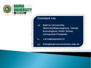 Bahra University