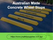Australian Made Concrete Wheel Stops