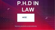P.H.D IN LAW